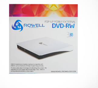 LECTOR QUEMADOR DVD EXTERNO ROWEL