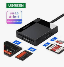 LECTOR DE MEMORIAS 3.0 4 EN 1 UGREEN